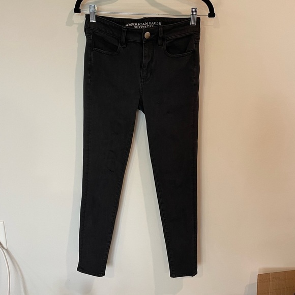 American Eagle Outfitters Denim - American Eagle 360 Super Stretch Hi-Rise Black Jeggings